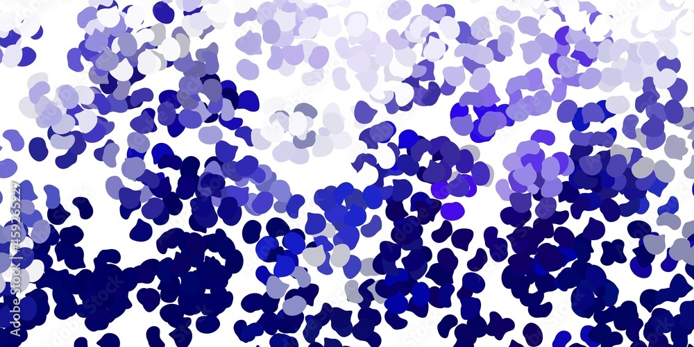 Light pink, blue vector backdrop with chaotic shapes. Light pink, blue vector backdrop with chaotic shapes.