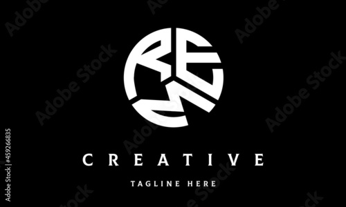 REM circle three letter logo