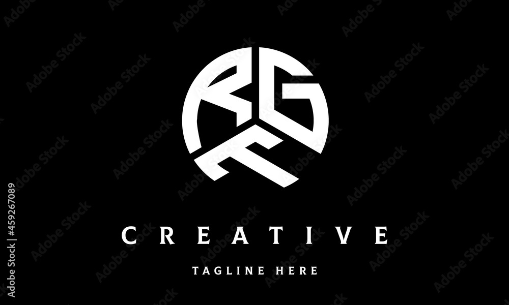 RGT circle three letter logo RGT circle three letter logo