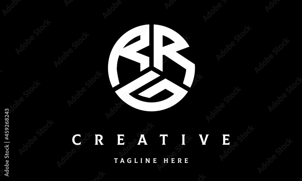 RRG circle three letter logo RRG circle three letter logo