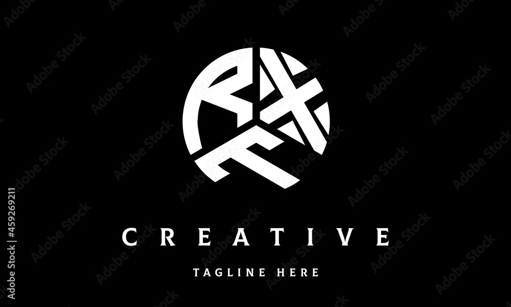 RXT circle three letter logo RXT circle three letter logo