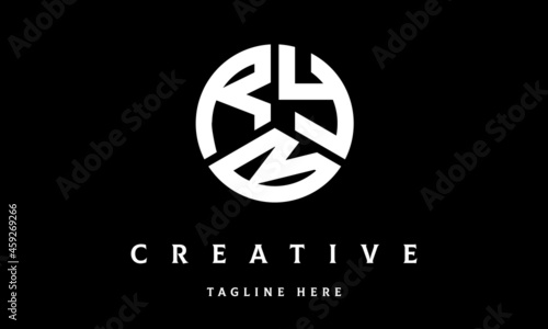 RYB circle three letter logo
