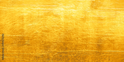 Hand drawn vector gold texture. Golden background. Shine metal surface. Luxury backdrop for design. Golden vector illustration for poster, banner, flyer, cards. Light. Yellow.