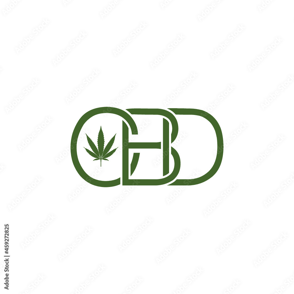 CBD cannabidiol icon isolated on white background CBD cannabidiol icon isolated on white background