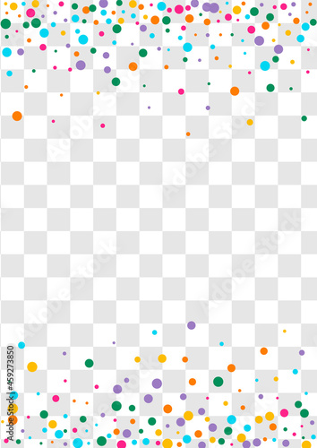 Multicolored Circle Happy Vector Transparent