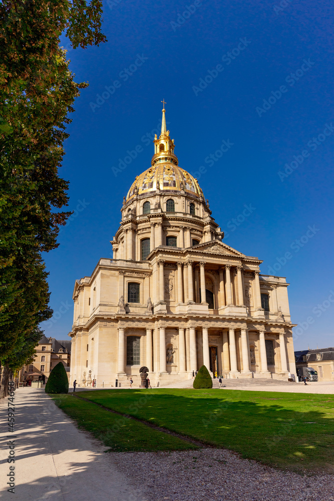 Les Invalides National Palace in Paris, France
