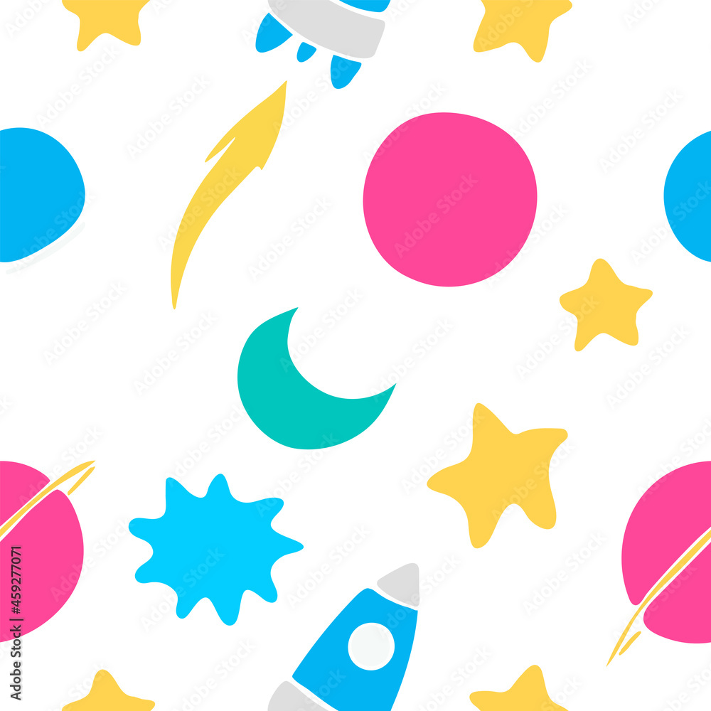 patterns seamless background space bright light patterns seamless background space bright light