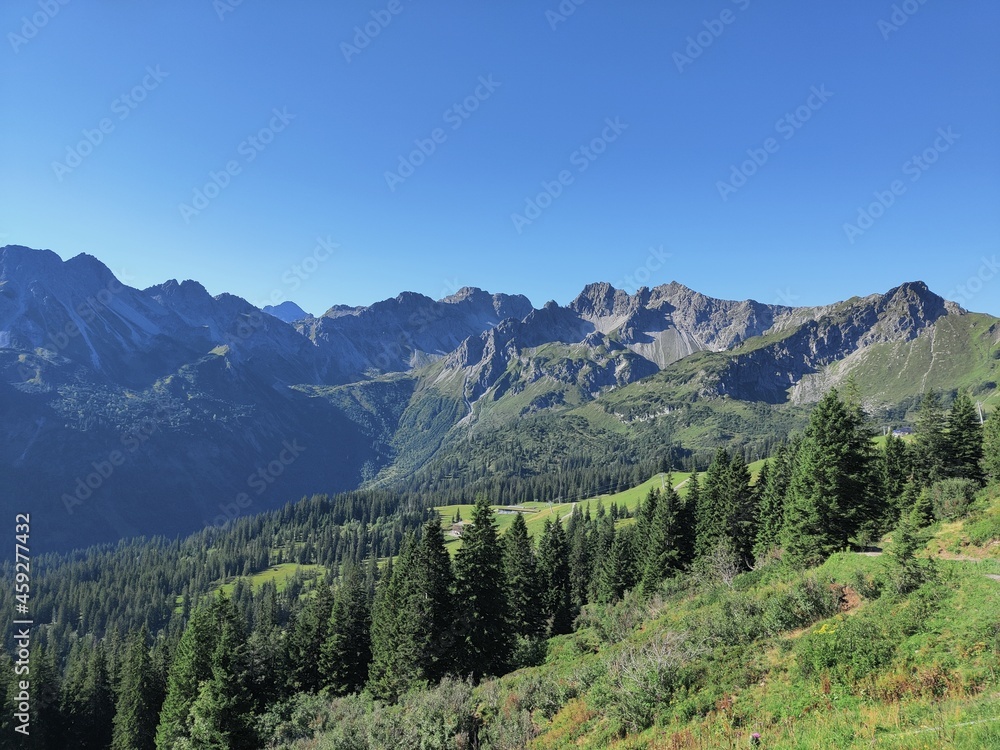 Bayrische Alpen Panorama
