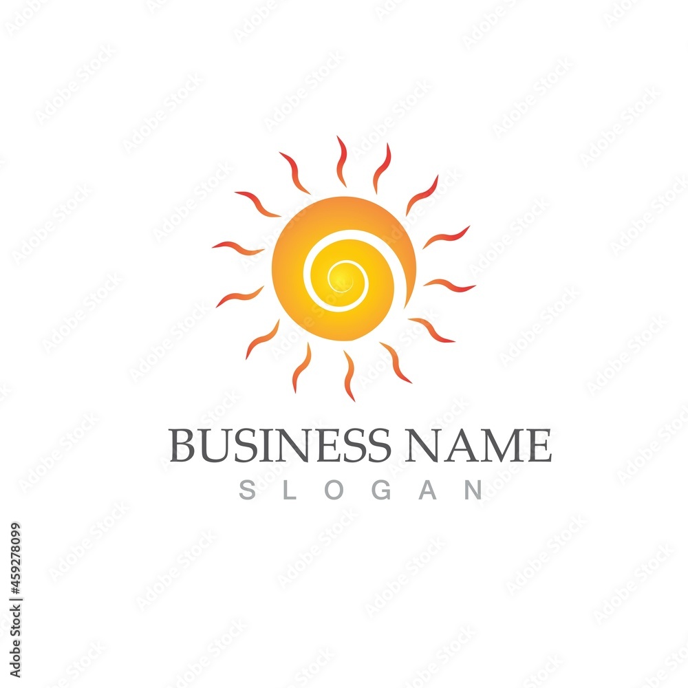 Fototapeta premium Sun Vector illustration Icon