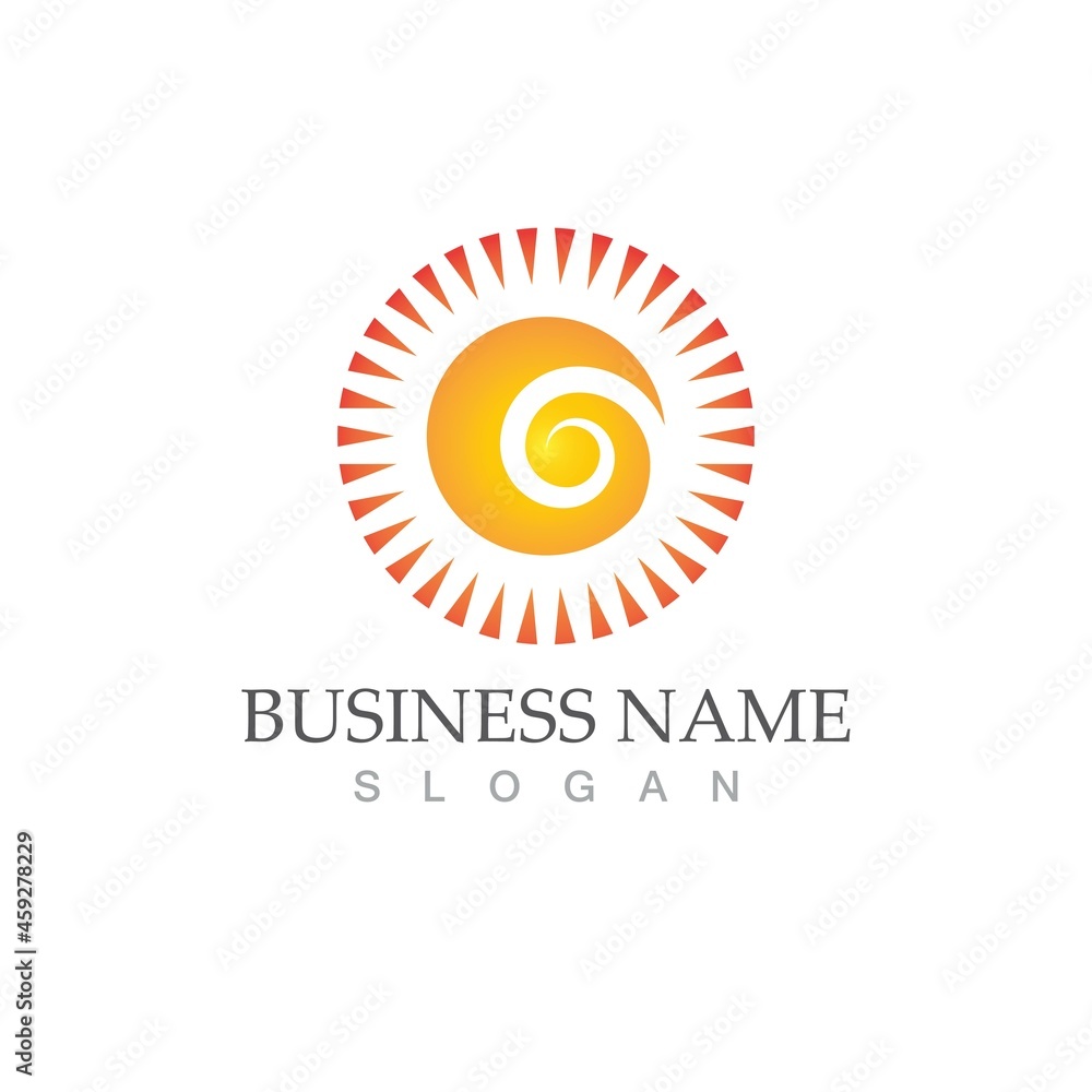 Fototapeta premium Sun Vector illustration Icon