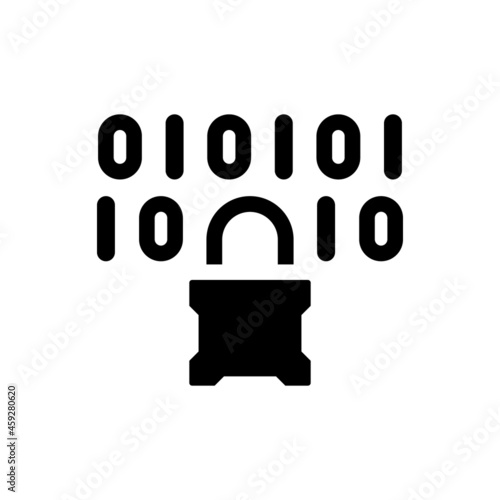 Data encryption icon