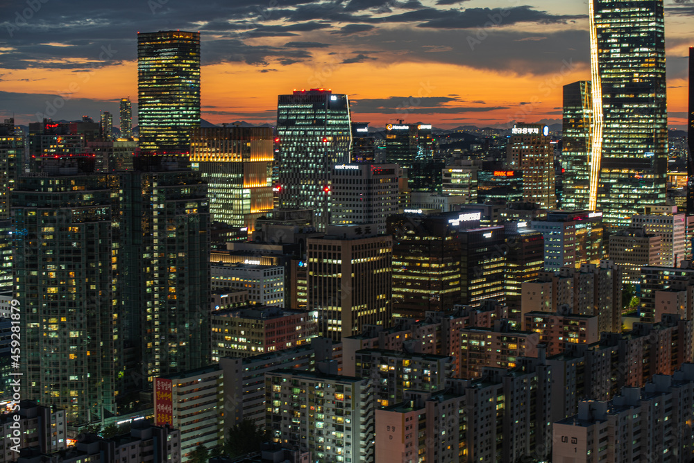 Fototapeta premium 도시