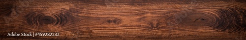 Walnut wood texture. Super long walnut planks texture background.Texture element