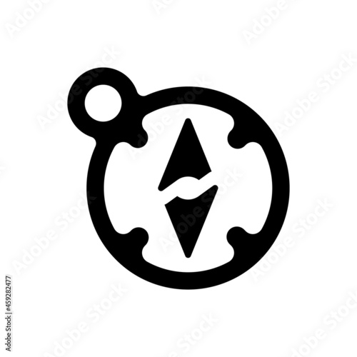 Navigation compass icon