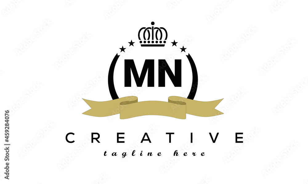 MN creative letters logo