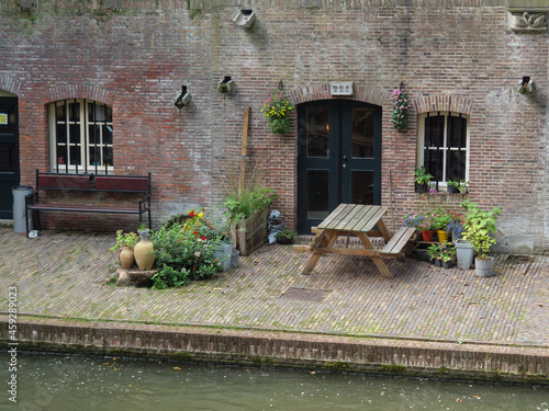 Die Alststadt von Utrecht in den Niederlanden photo