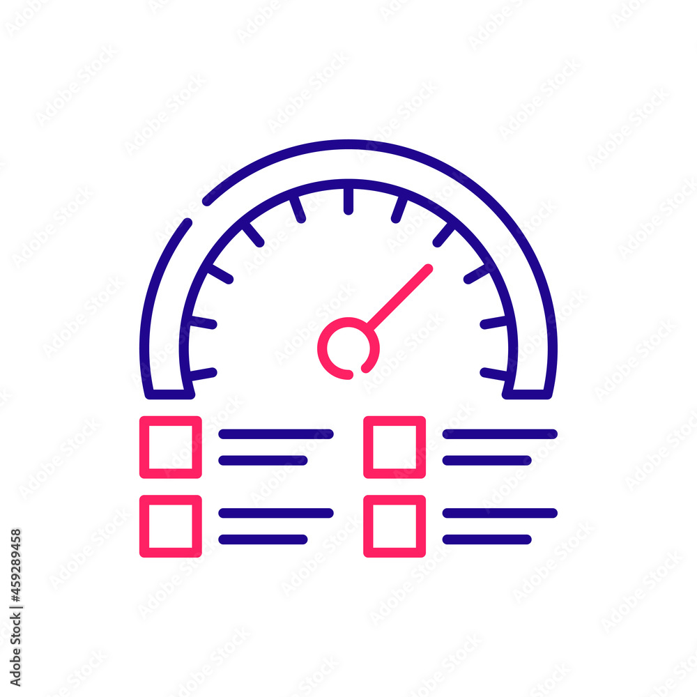 Leading Indicator vector 2 colour icon style illustration. EPS 10 file Leading Indicator vector 2 colour icon style illustration. EPS 10 file