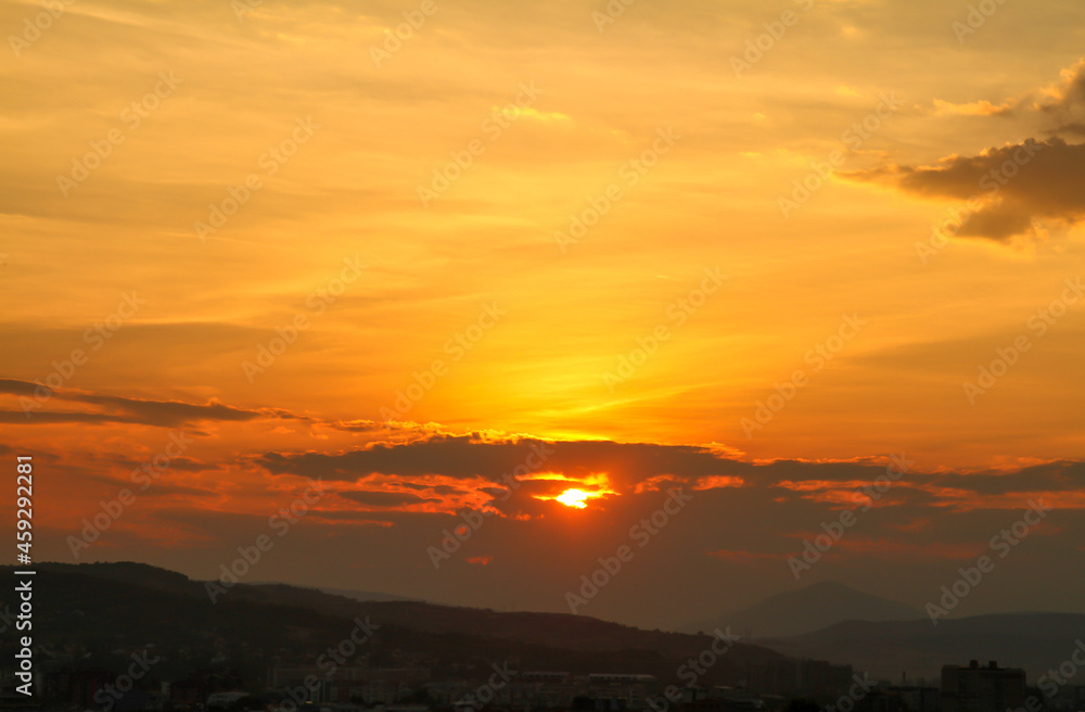 natural sunset clouds sky background