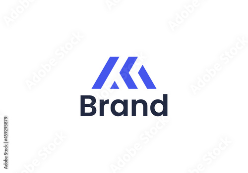 Letter AA Modern Logo Template Vector. AA monogram logo vector. AA symbol vector.

