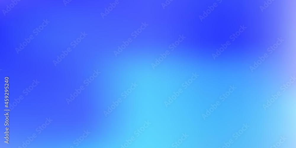 Light blue vector blur pattern.