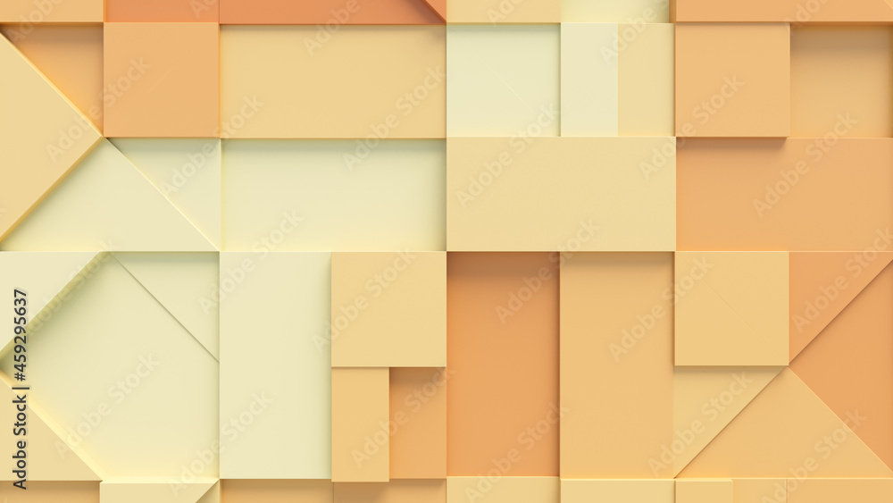 Yellow and Orange 3D Background Texture . Yellow and Orange 3D Background Texture .