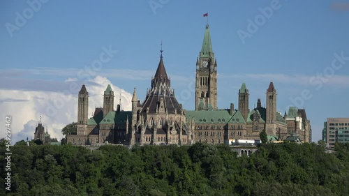 canadas parliament buildings photo
