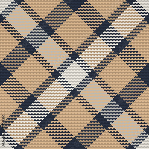 Seamless pattern of scottish tartan plaid. Repeatable background with check fabric texture. Vector backdrop striped textile print.