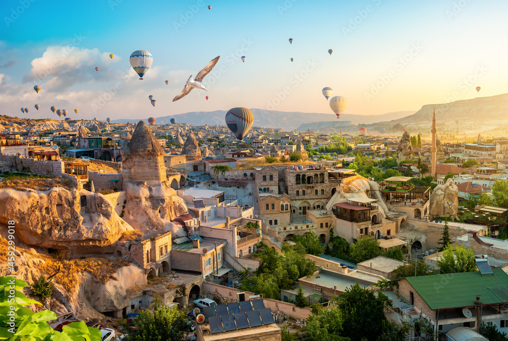 Goreme town Cappadocia