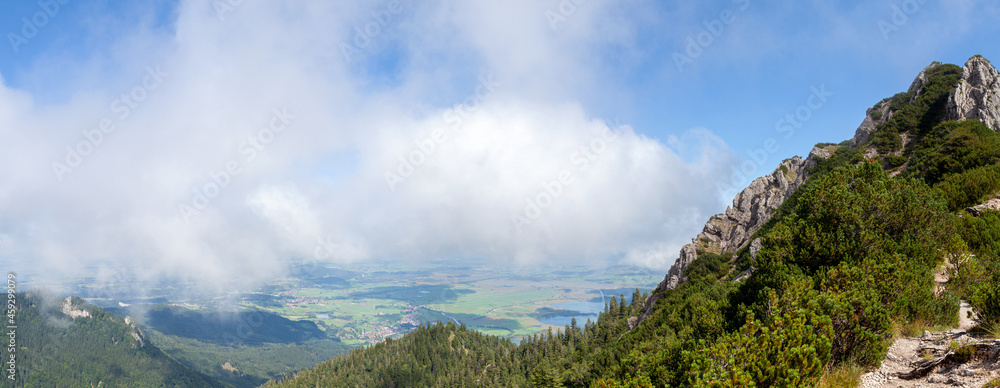 Wonderful alpine view on sunny day Wonderful alpine view on sunny day