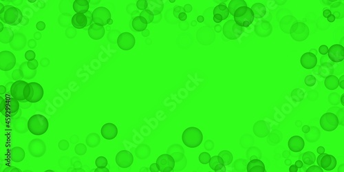 Colorful green Bokeh. Abstract Background 