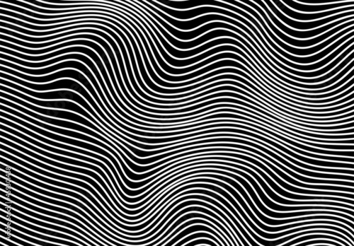 Wave pattern. Vector illustration. vector