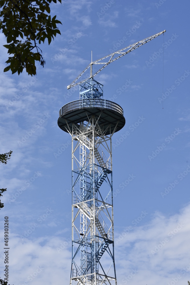 The Old pre-war Parachute tower The Old pre-war Parachute tower
