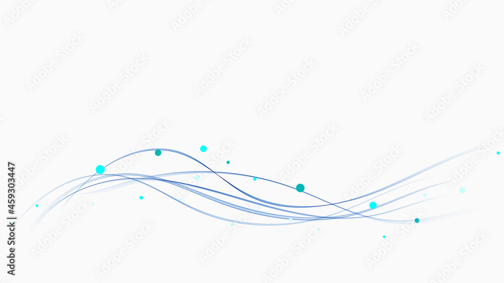 Abstract blue lines on a white background. Colorful shiny wave with lines, curved wavy line, smooth stripe. Design element. Abstract blue lines on a white background. Colorful shiny wave with lines, curved wavy line, smooth stripe. Design element.