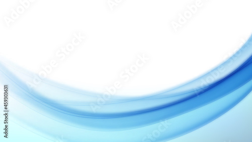 Blue wavy abstract background.Vector background for poster  banner  placard  business  advertising and web design.