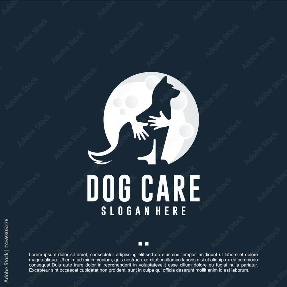 dog care ,logo design inspiration