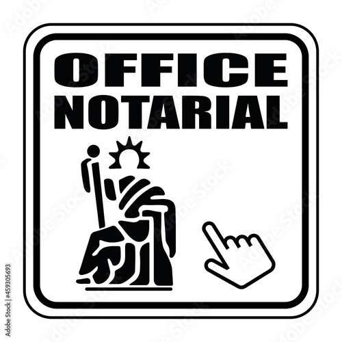 Logo office notarial.