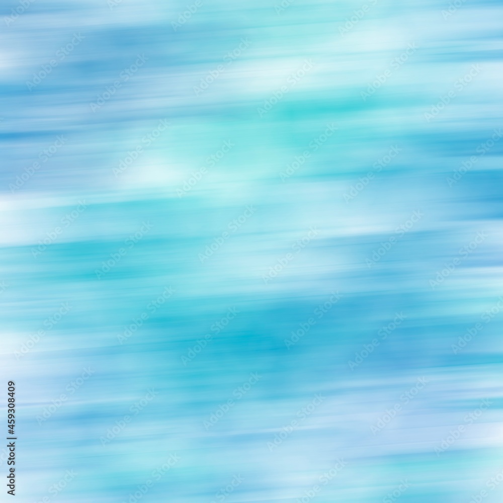 Fototapeta Blue abstract background with motion blur effect.