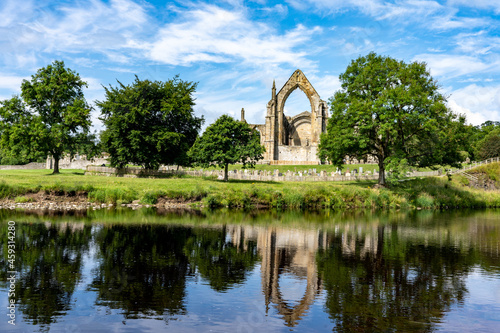 Bolton Priory, Or Bolton Abby, Bolton Abbey is a Grade I listed[3] parish church of the Church of England in Bolton Abbey (village), within the Yorkshire UK photo