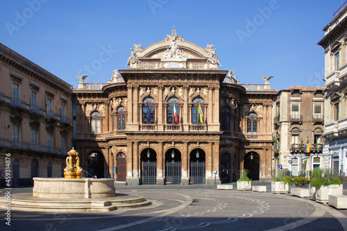 Teatro Massimo Bellini in Catania, Sicily, Italy