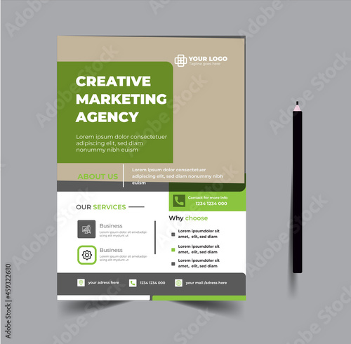 Corporate Flayer design template