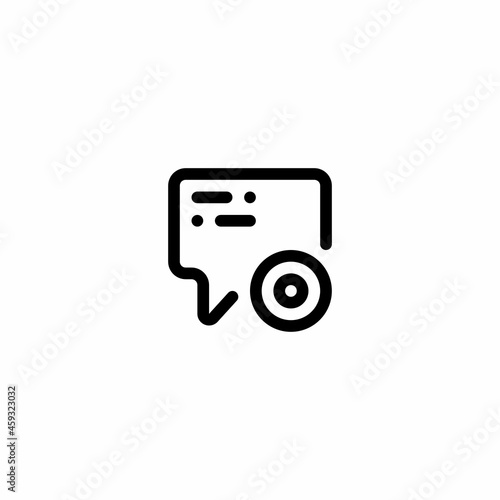 Notification Transaction Mobile Service Payment Outline Icon, Logo, and illustration