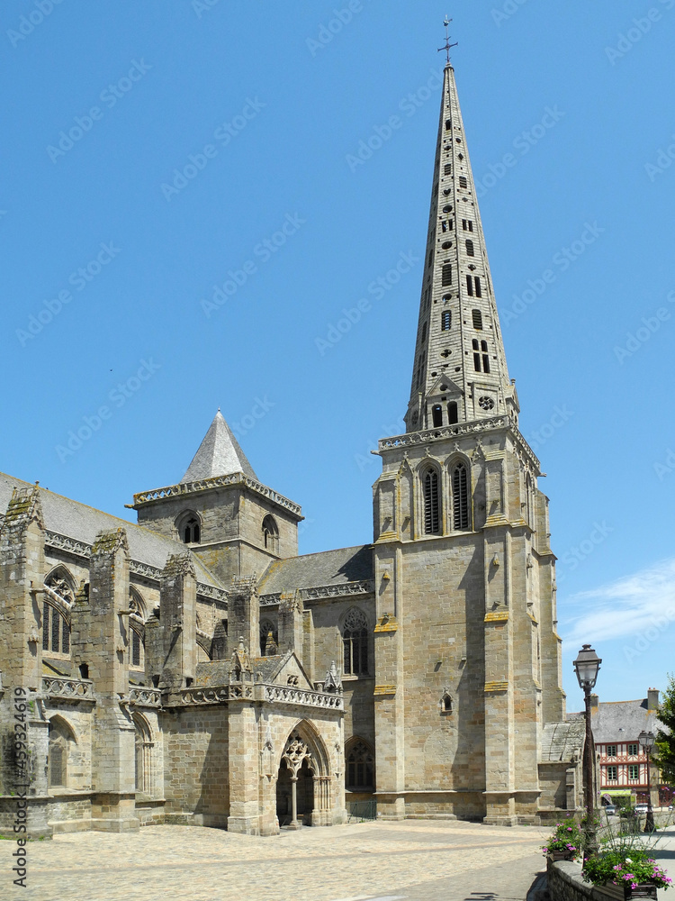 Fototapeta premium Kathedrale in Bayeux, Normandie