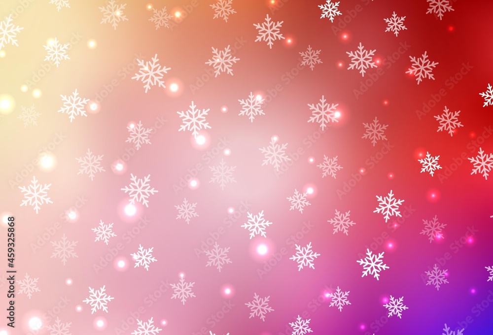 Light Red, Yellow vector layout in New Year style. Light Red, Yellow vector layout in New Year style.