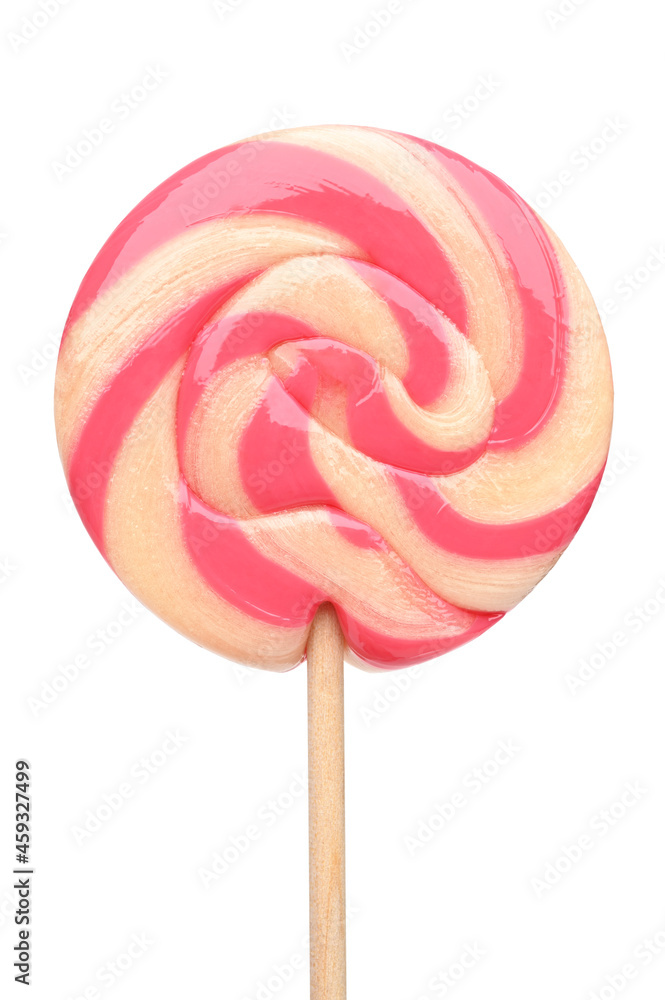 Swirl lollipop isolated Swirl lollipop isolated