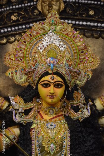  Goddess Durga Festival of Bengal, India © Mana21