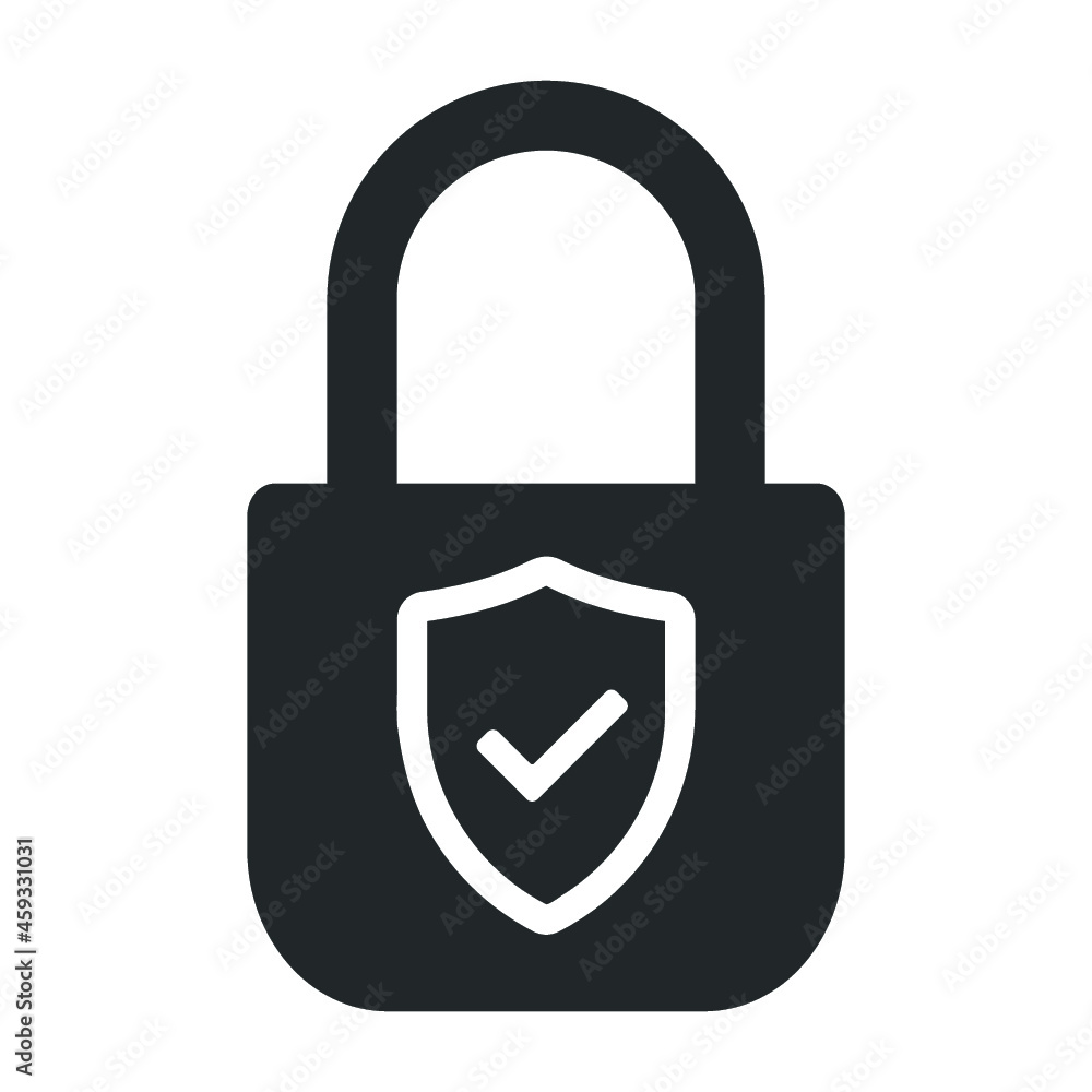 lock safety icon design vector lock safety icon design vector