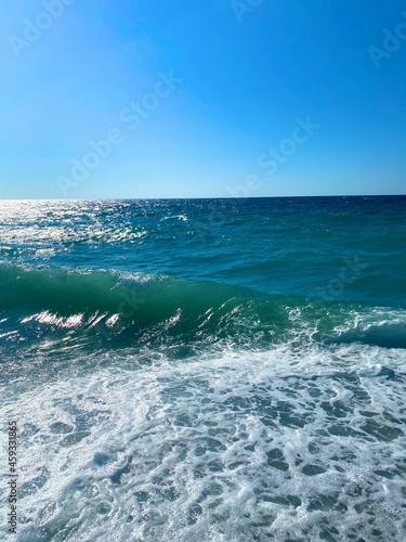 waves on the beach © Анастасия Казанская