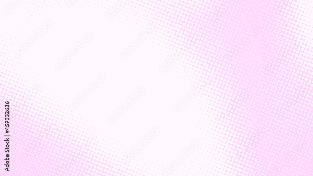 Dot pink white pattern gradient texture background. Abstract pop art halftone and retro style. Dot pink white pattern gradient texture background. Abstract pop art halftone and retro style.