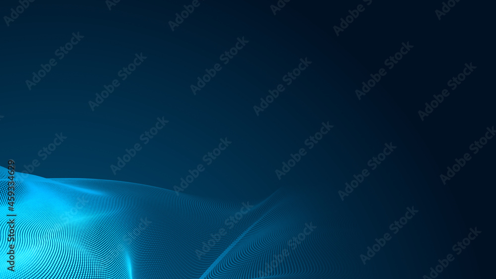 Abstract dot white blue wave gradient texture technology background. Abstract dot white blue wave gradient texture technology background.