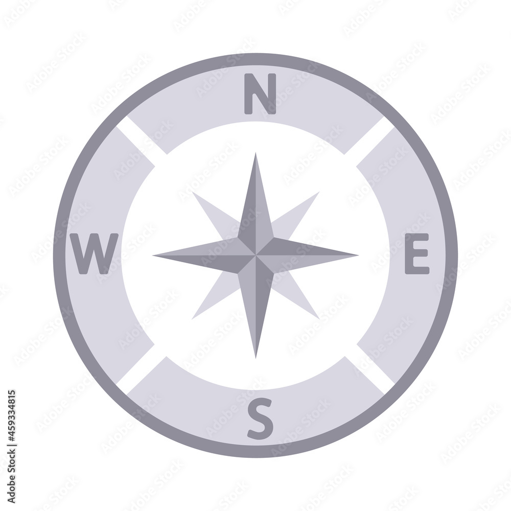 Compass and Wind Rose. Navigation Tool for Magnet Field of Earth and North Pole, Electric Magnetic Lines, Measurement Compass and Wind Rose. Navigation Tool for Magnet Field of Earth and North Pole, Electric Magnetic Lines, Measurement